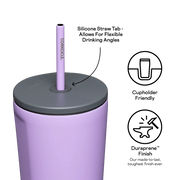 Corkcicle - Cold Cup Insulated Tumbler - Sun Soaked Lilac