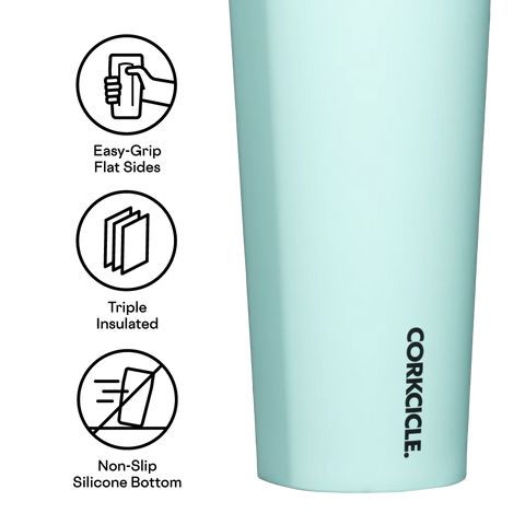 Corkcicle - Cold Cup Insulated Tumbler - Sun Soaked Teal