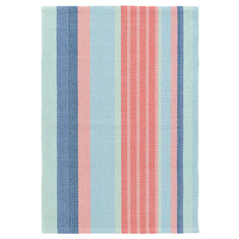 Dash & Albert Arube Stripe Woven Cotton Rug 2x3