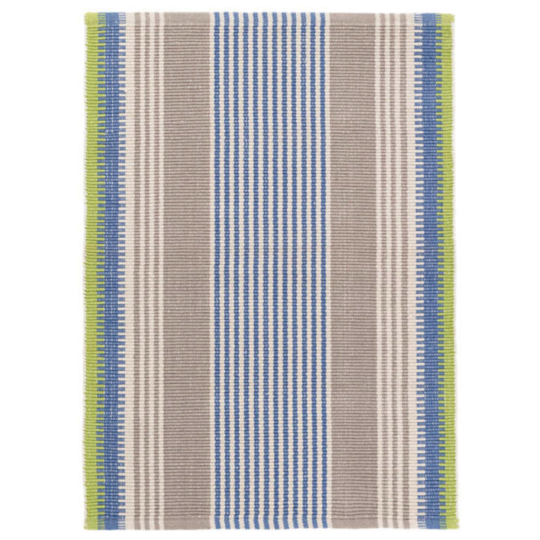 Dash & Albert - York Stripe Woven Cotton Rug 2x3