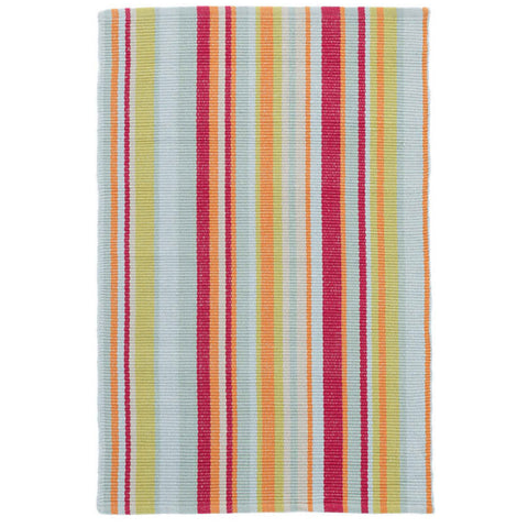 Dash & Albert Clara Stripe Woven Cotton Rug 2x3