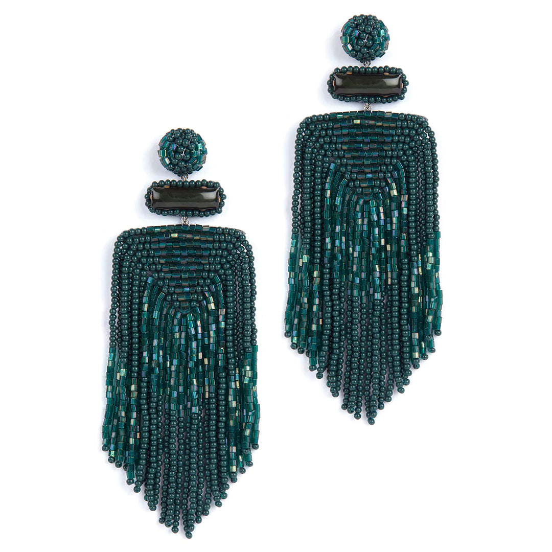 Deepa Gurnani Jody Fringe Earrings
