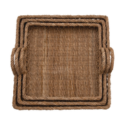 Water Hyacinth Square Tray - Assorted