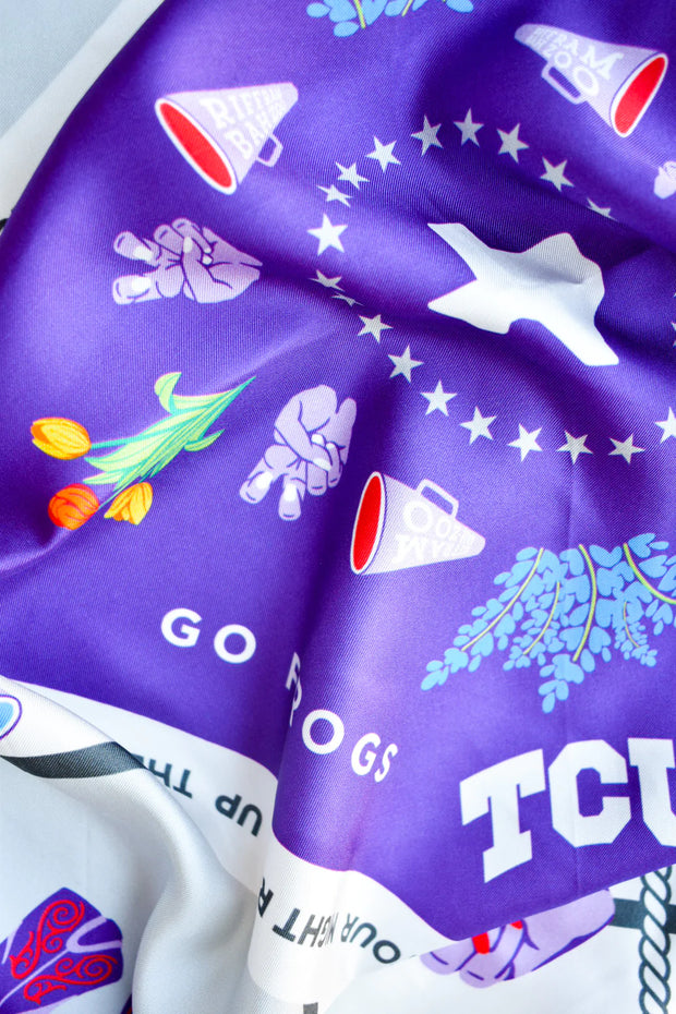 Saturday Scarf - TCU Horned Frogs