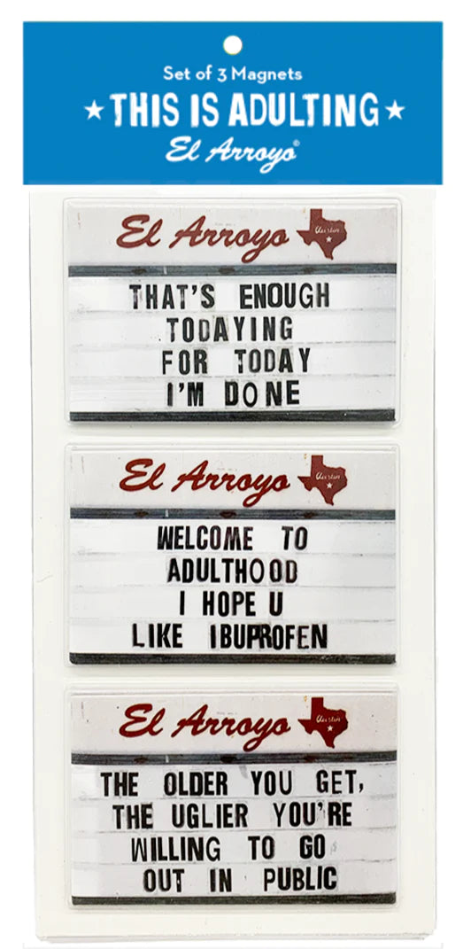 El Arroyo Marquee Magnet Set