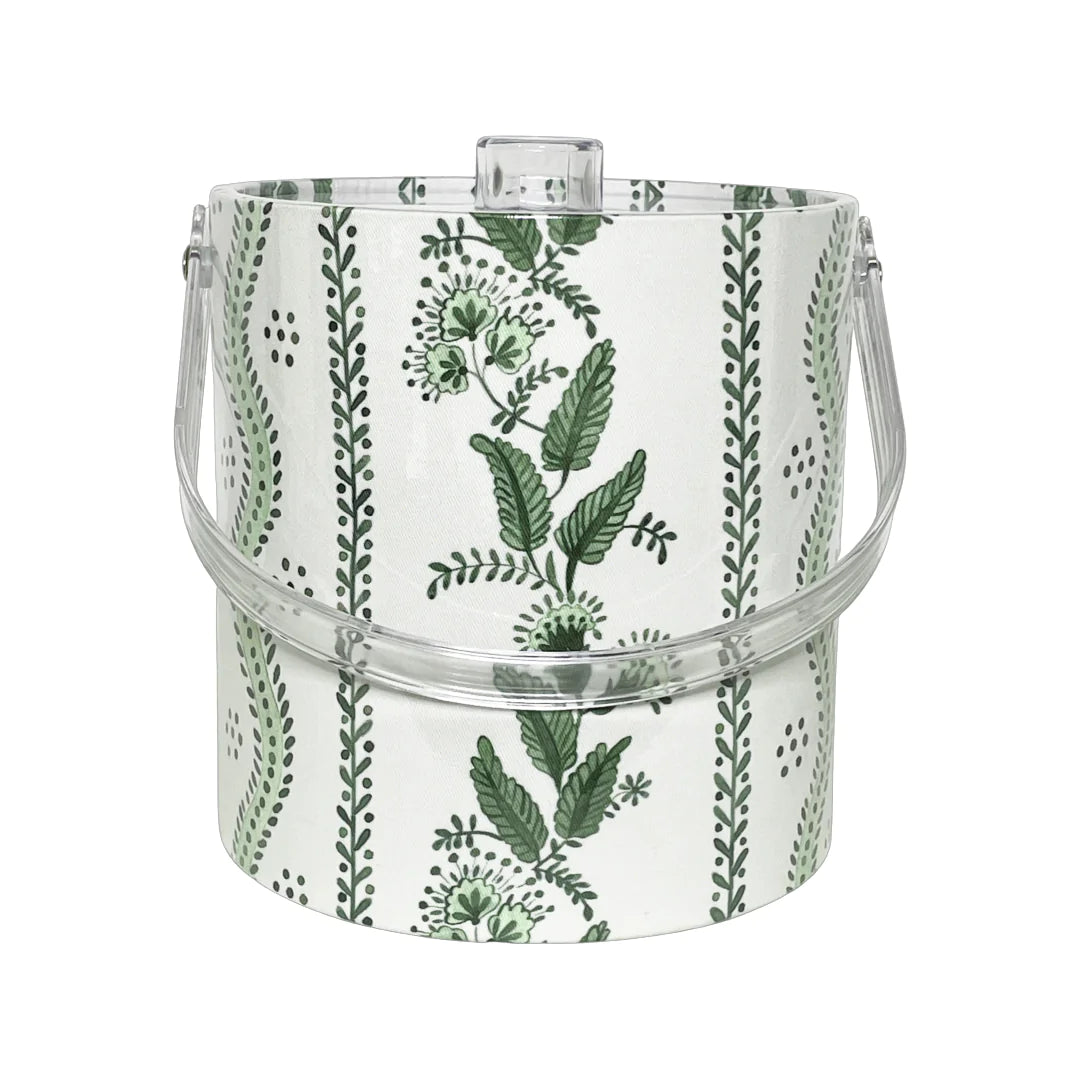 Holly Stuart Home - Saxon Green Emma Acrylic Ice Bucket