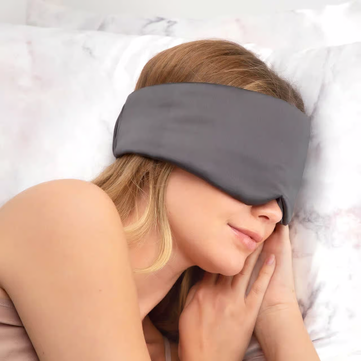 Kitsch Eye Mask Pillow Charcoal