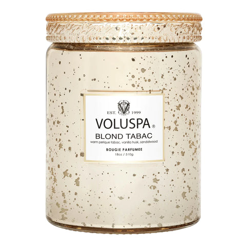 Voluspa - Large Jar Candle - Blond Tabac