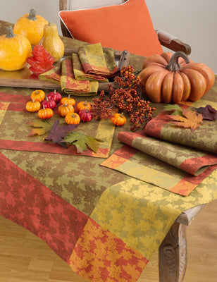 Autumn Foliage Table Linens