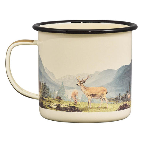 Gentlemen's Hardware - Great Outdoors Deer Enamel Mug