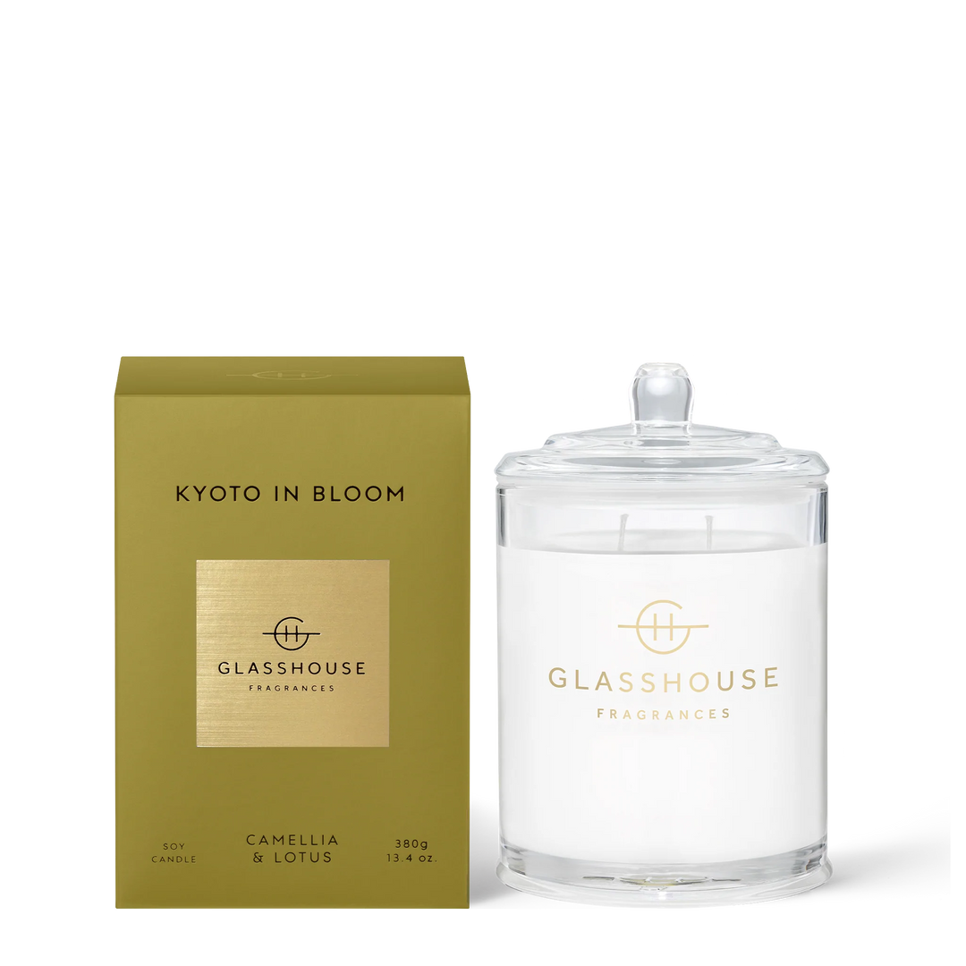 Glasshouse Fragrance - Scented Soy Candle - Kyoto In Bloom