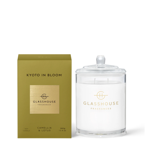 Glasshouse Fragrance - Scented Soy Candle - Kyoto In Bloom