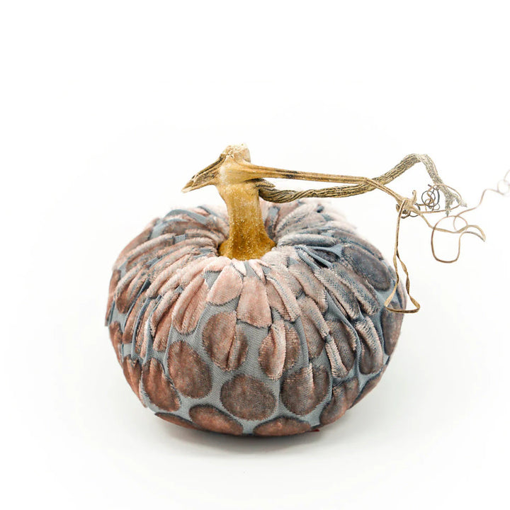 Plush Pumpkin Gunmetal Dot