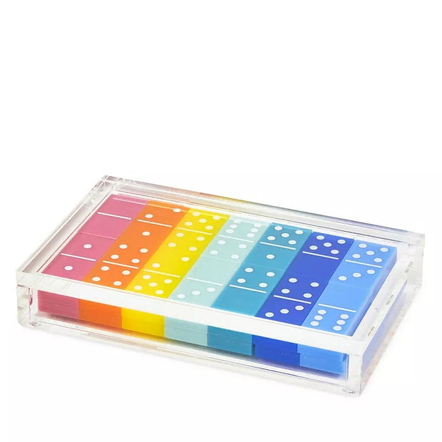 Multicolor Acrylic Domino Set