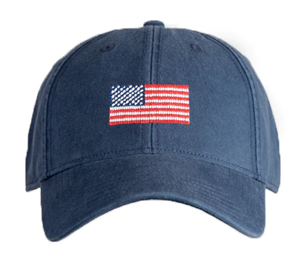 Harding Lane - American Flag on Navy Hat