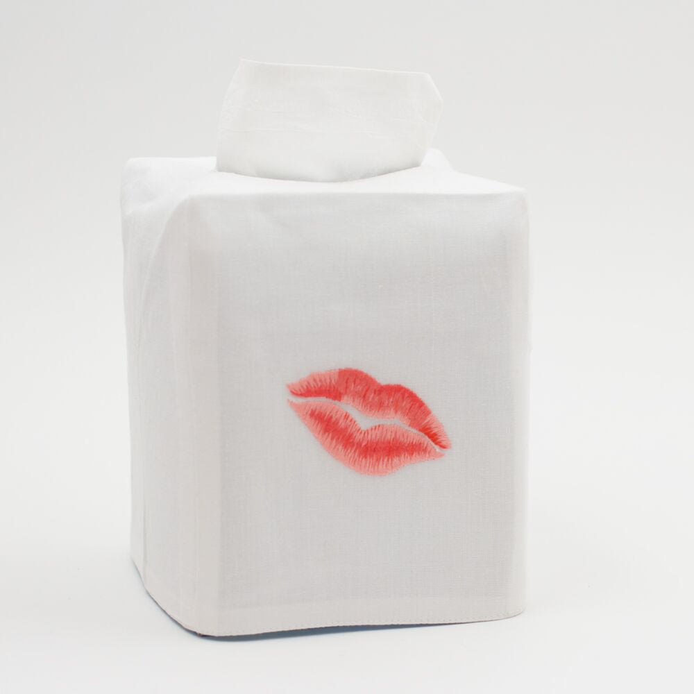 Tissue Box Cover - Kiss