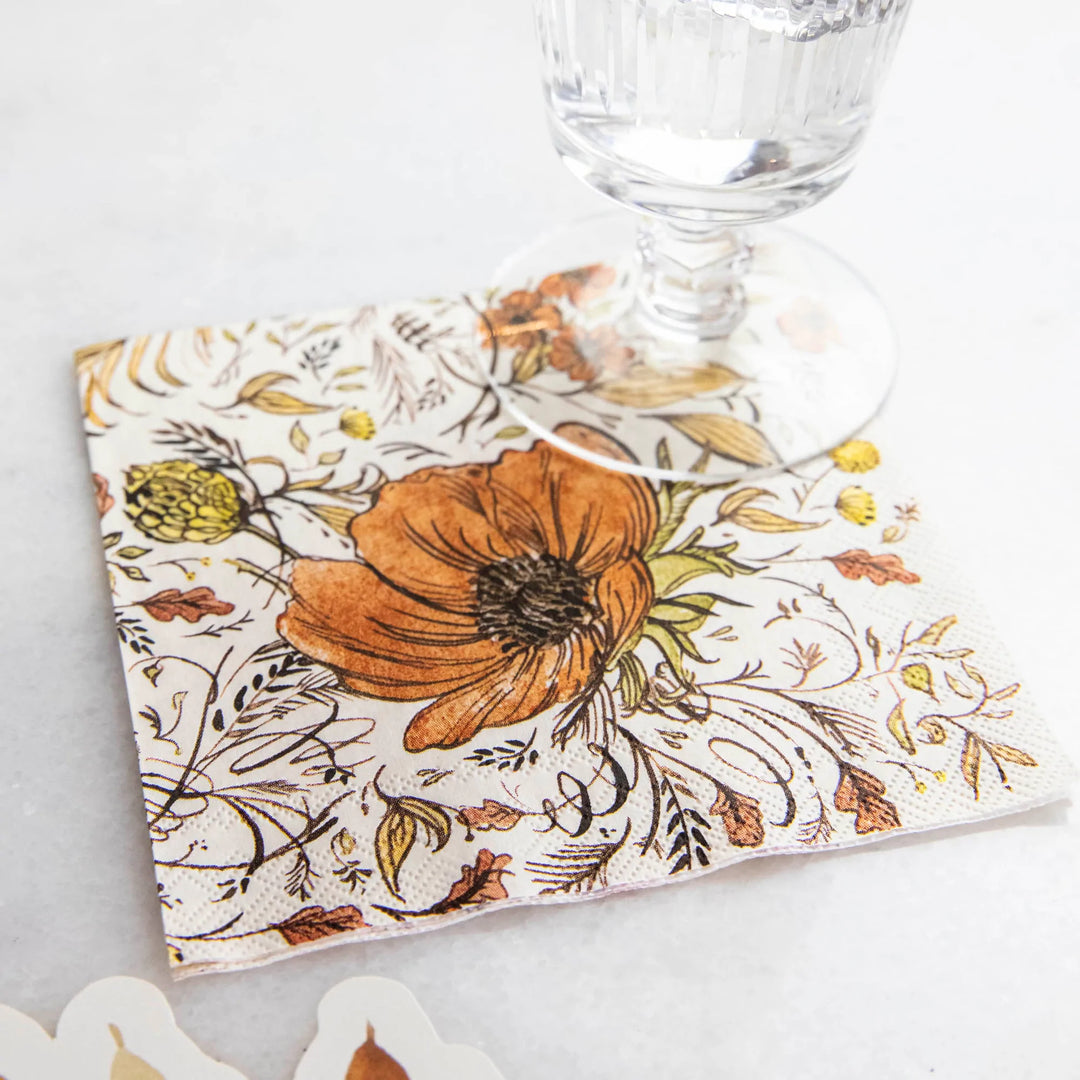 Hester & Cook Autumn Arrangement Napkins