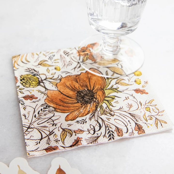Hester & Cook Autumn Arrangement Napkins