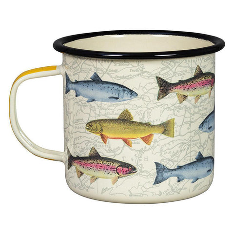 Gentlemen's Hardware - Fish Enamel Mug