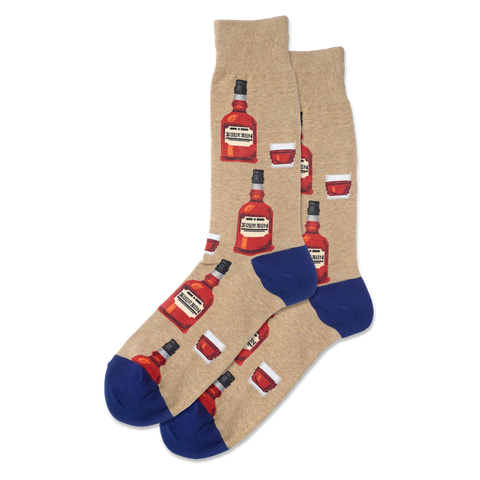 Hot Sox - Men's Crew Socks - Bourbon