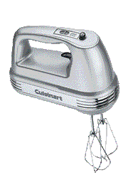 Cuisnart - Power Advantage Plus 9 Speed Hand Mixer With Storage Case