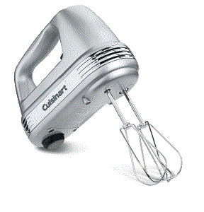 Cuisnart - Power Advantage Plus 9 Speed Hand Mixer With Storage Case
