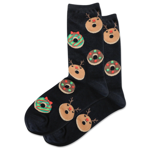 Hot Sox - Women's Socks - Christmas Donut