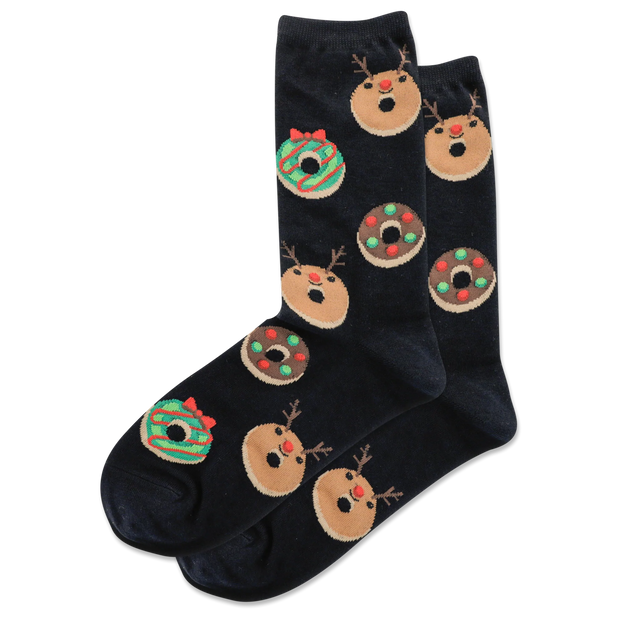 Hot Sox - Women's Socks - Christmas Donut