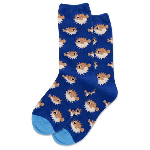 Hot Sox - Kid's Socks - Pufferfish