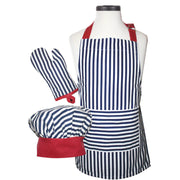 Handstand Kitchen - Striped Deluxe Youth Apron Boxed Set