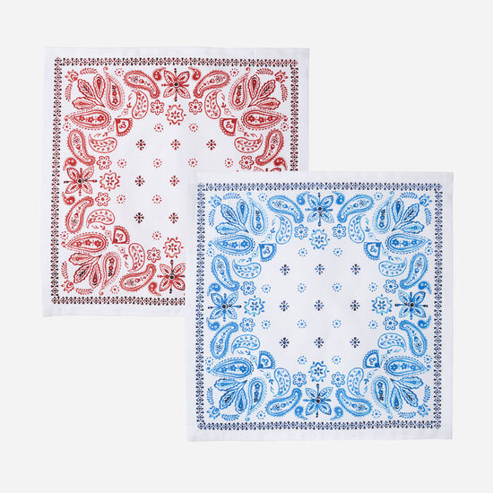 Bandana Print Tea Towel Assorted
