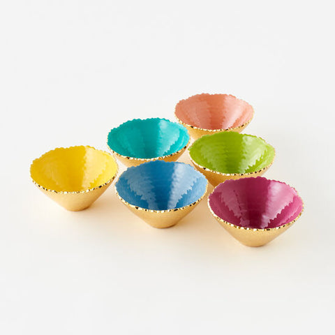 Colored Enamel Bowls - Assorted