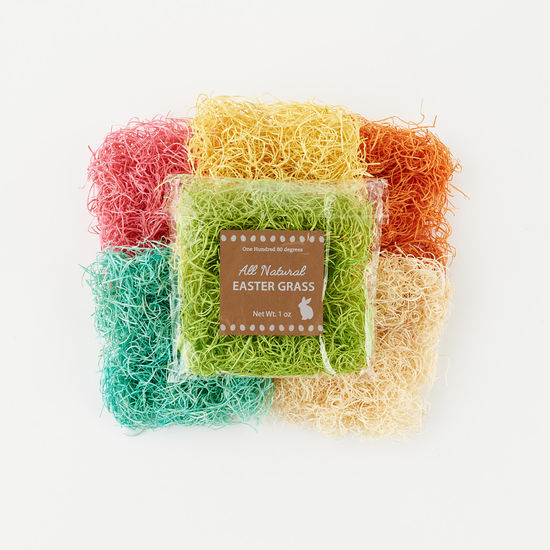 Colorful Easter Grass in Cello Bag