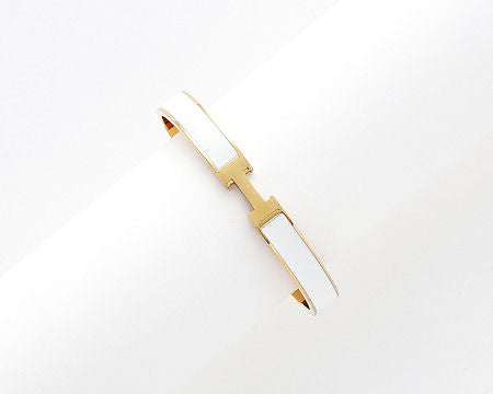 H Bracelet Gold/White - Small