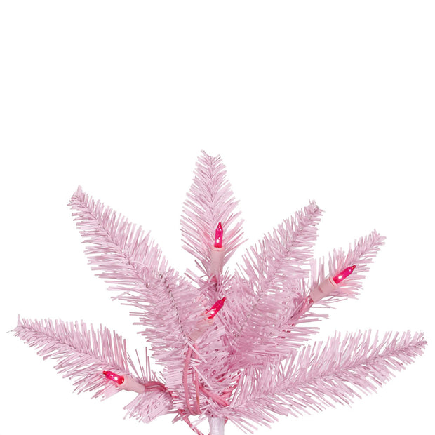 Vickerman - 3' x 25" Artificial Christmas Tree - Pink