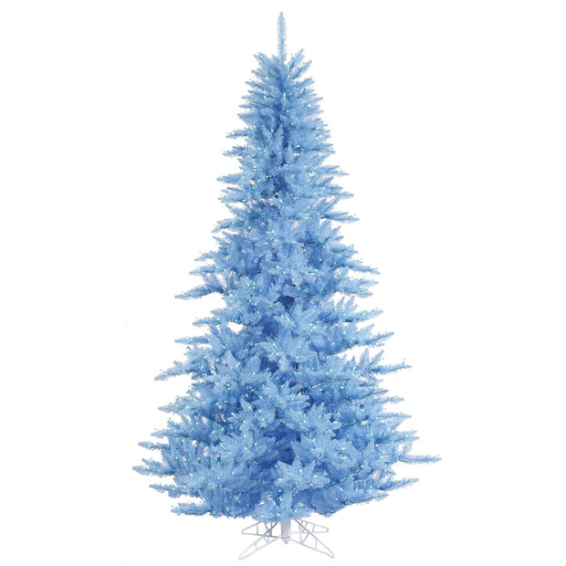 Vickerman - 3' x 25" Artificial Christmas Tree - Sky Blue