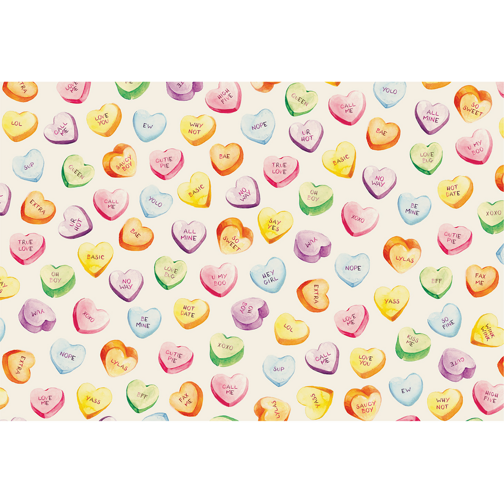 Hester & Cook - Conversation Hearts Placemat