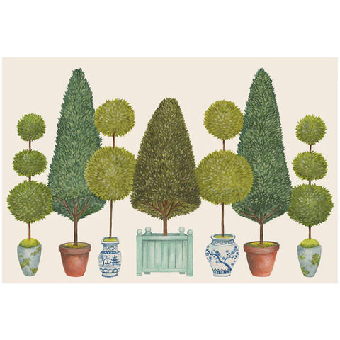 Hester & Cook - Topiary Garden Placemats