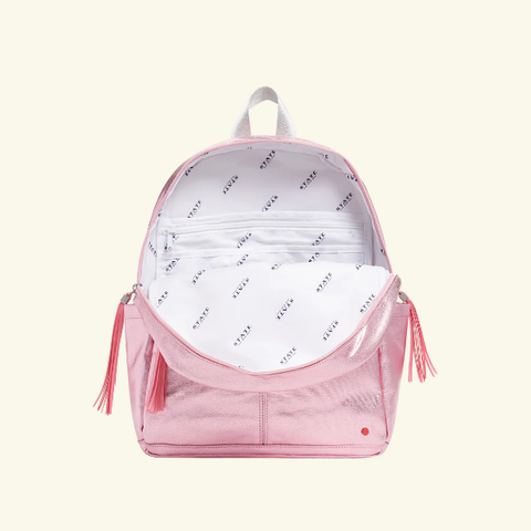 State Bags - Kid's Travel Backpack - Pink Metallic