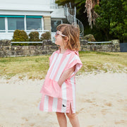 Dock & Bay - Kid's Poncho - Malibu Pink