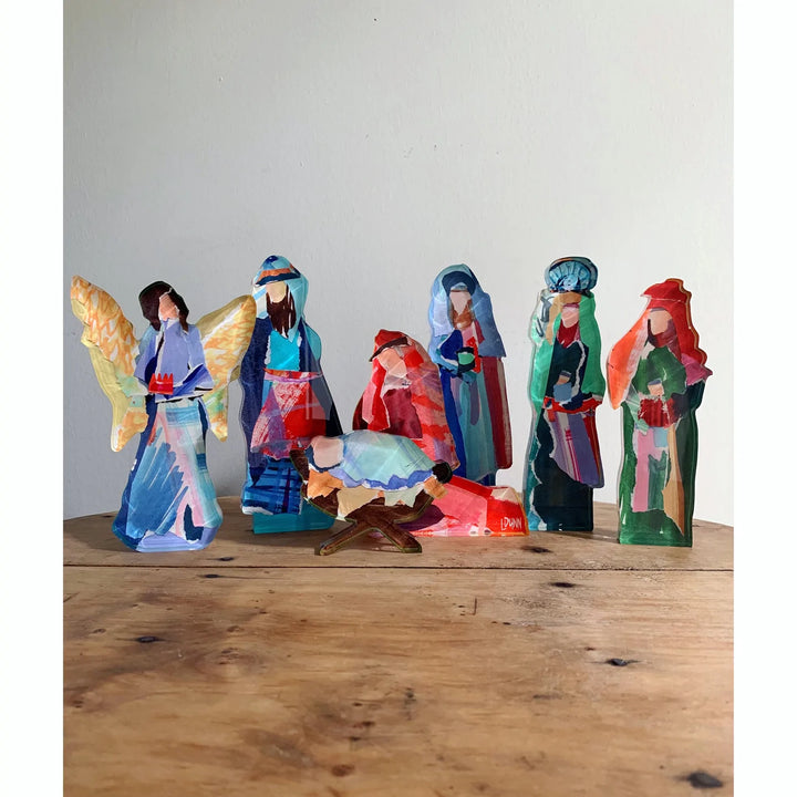 Lauren Dunn Acrylic Nativity Set