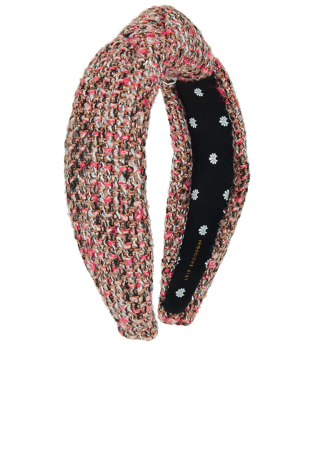 Lele Sadoughi - Glitter Sweater Knotted Headband - Siberian Bloom