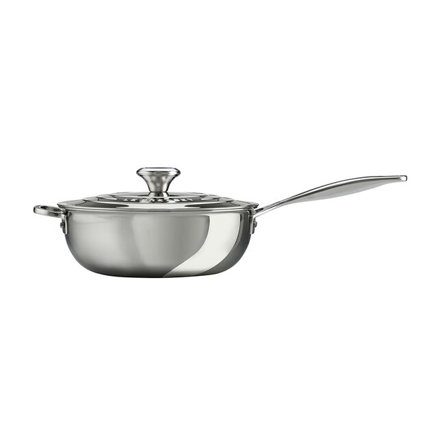Le Creuset Stainless Steel Saucier Pan