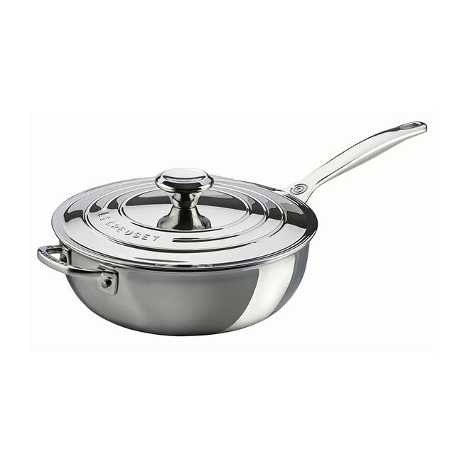 Le Creuset Stainless Steel Saucier Pan