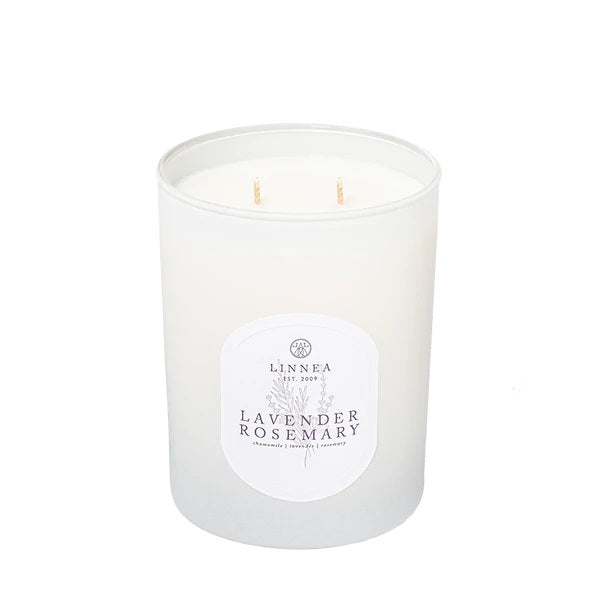 Linnea - Lavender Rosemary 2-Wick Candle