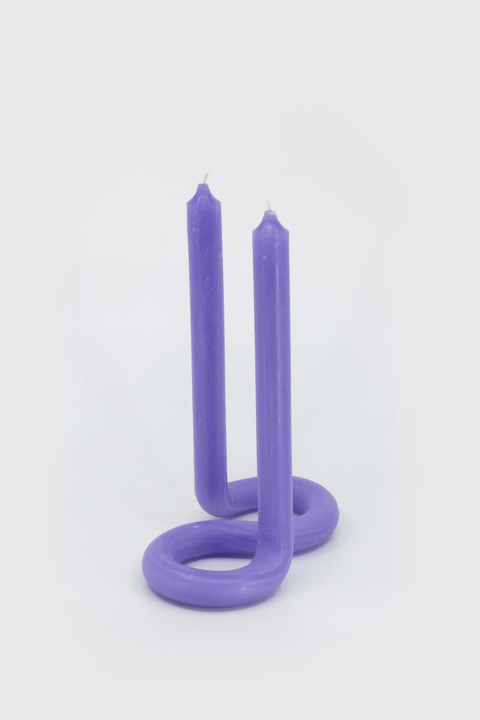 Twist Candle - Lavender