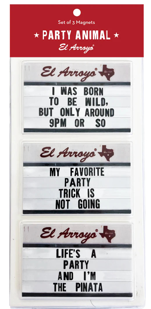 El Arroyo Marquee Magnet Set