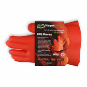 MagneChef - Silicone BBQ Gloves - Red