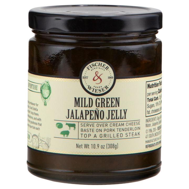 Fischer & Weiser Mild Green Jalapeno Jelly
