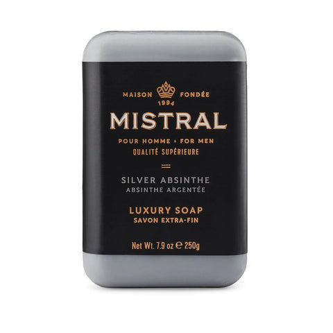 Mistral - Men's Bar Soap - Silver Absinthe